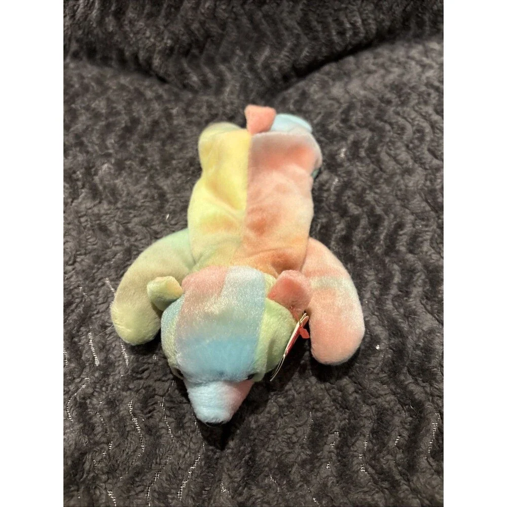 Lot of 3 TY Beenie Babies Fleece, Sammy, Baldy